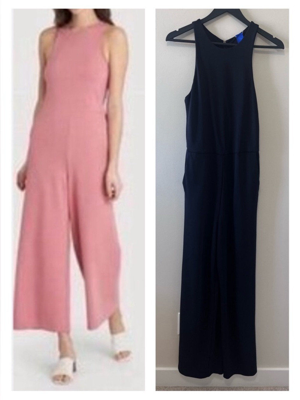 KIT AND ACE MADE TO MOVE BLACK HIGH NECK SLEEVELESS JUMPSUIT